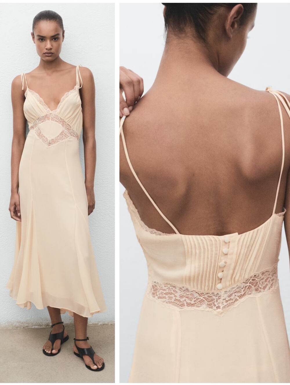 MANGO Camisole Dress